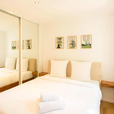アパート A4 Staywiz Us-2p Au Coeur De Les Pins 5min - Ac Balcon ジュアン・レ・パン