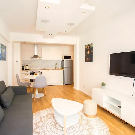 A4 Staywiz Us-2p Au Coeur De Les Pins 5min - Ac Balcon ジュアン・レ・パン