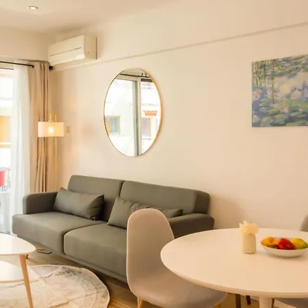 A4 Staywiz Us-2p Au Coeur De Les Pins 5min - Ac Balcon アパート ジュアン・レ・パン