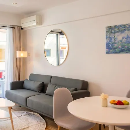 A4 Staywiz Us-2p Au Coeur De Les Pins 5min - Ac Balcon ジュアン・レ・パン